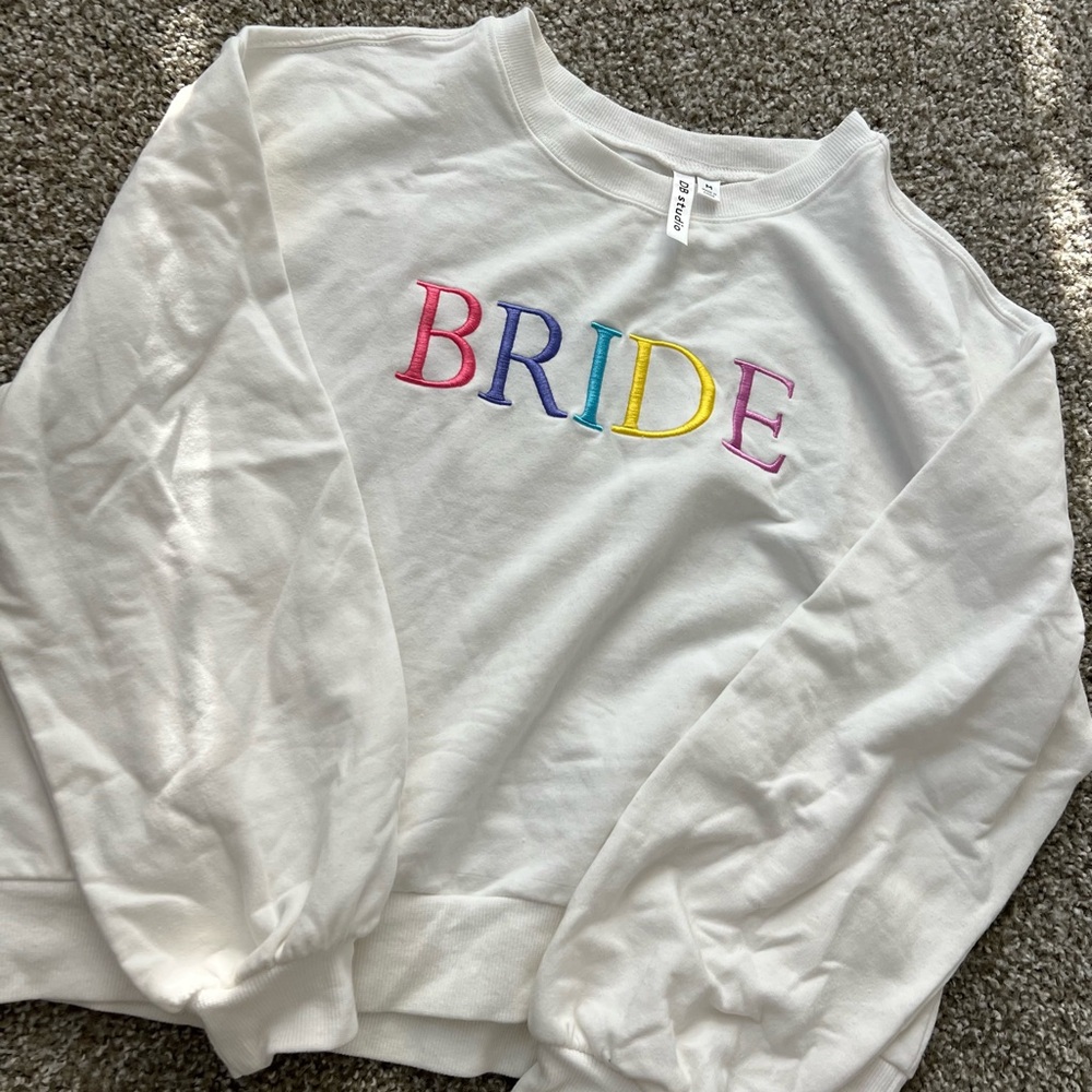 White Bride Sweatshirt